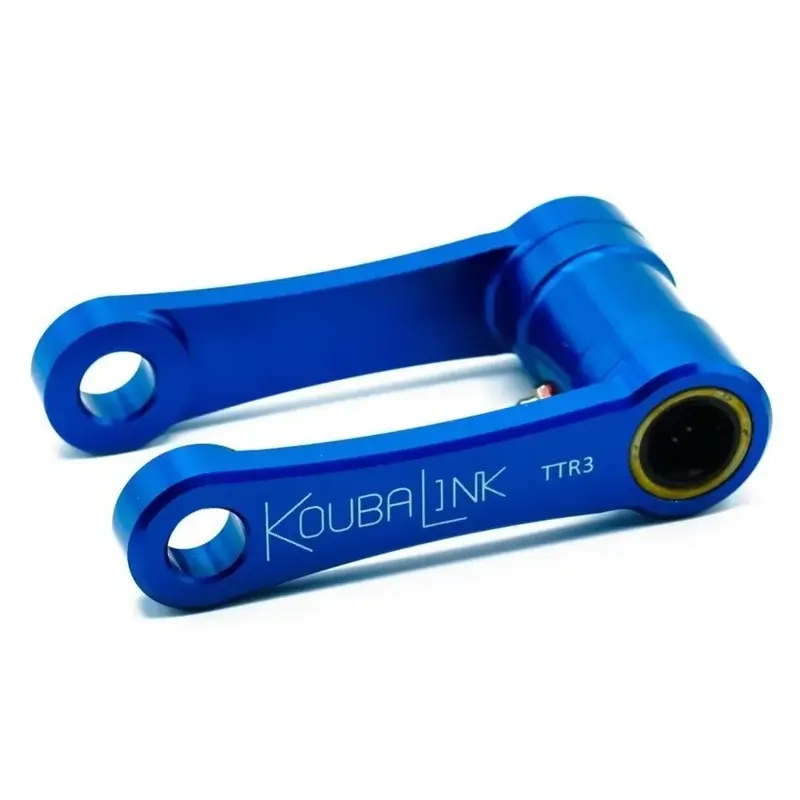 Kit de rabaissement de selle KOUBALINK (50.8 mm) bleu - Yamaha TTR250