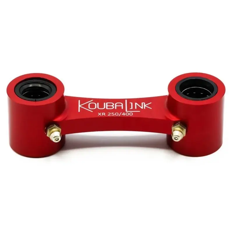 Kit de rabaissement de selle KOUBALINK (25.4 mm) rouge - Honda XR250R / 400R