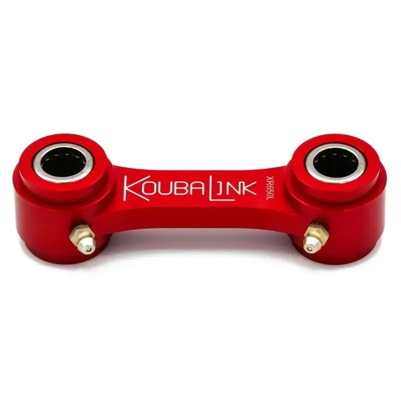 Kit de rabaissement de selle KOUBALINK (44.5 mm) rouge - Honda XR650L