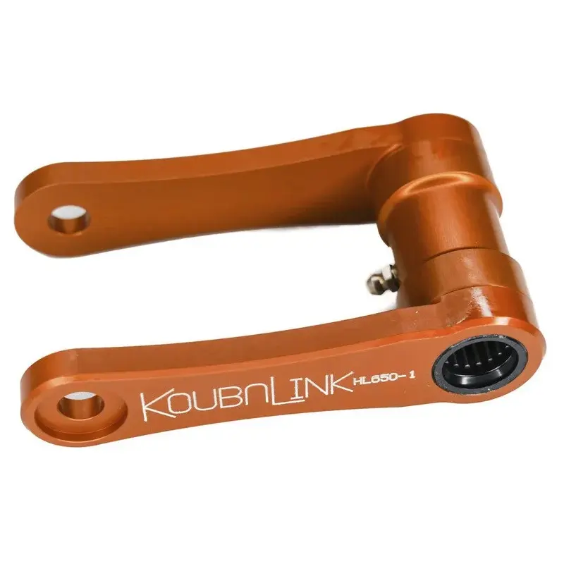 Kit de rabaissement de selle KOUBALINK (25.4 mm) orange - Husqvarna TR650 Strada / Terra