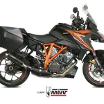Silencieux MIVV Dakar Slip-On acier inoxydable noir - KTM 1290 Superduke GT