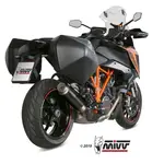 Silencieux MIVV Dakar Slip-On acier inoxydable noir - KTM 1290 Superduke GT