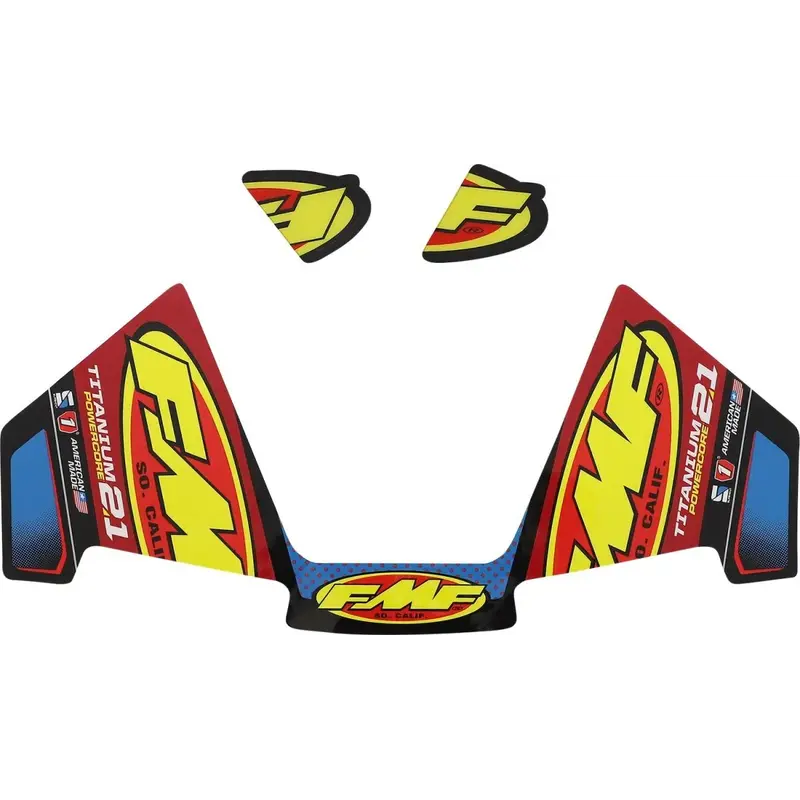 DECAL PC2.1 TITANIUM(3PC)