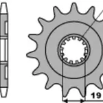Pignon PBR acier standard 2214 - 520