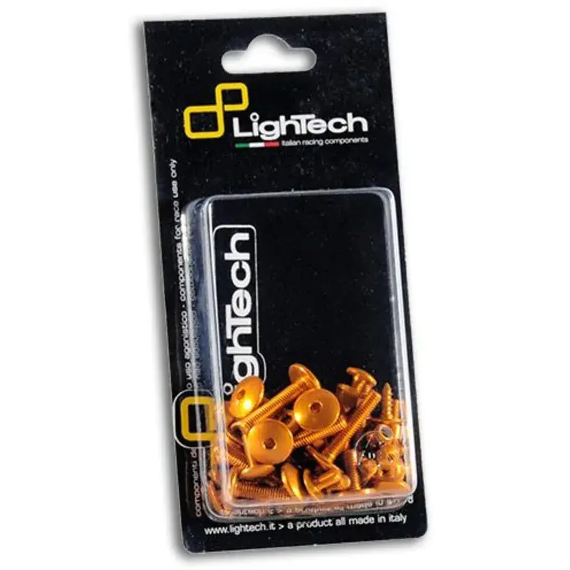 Kit vis moteur LIGHTECH or alu (26 pièces) - Kawasaki Z1000