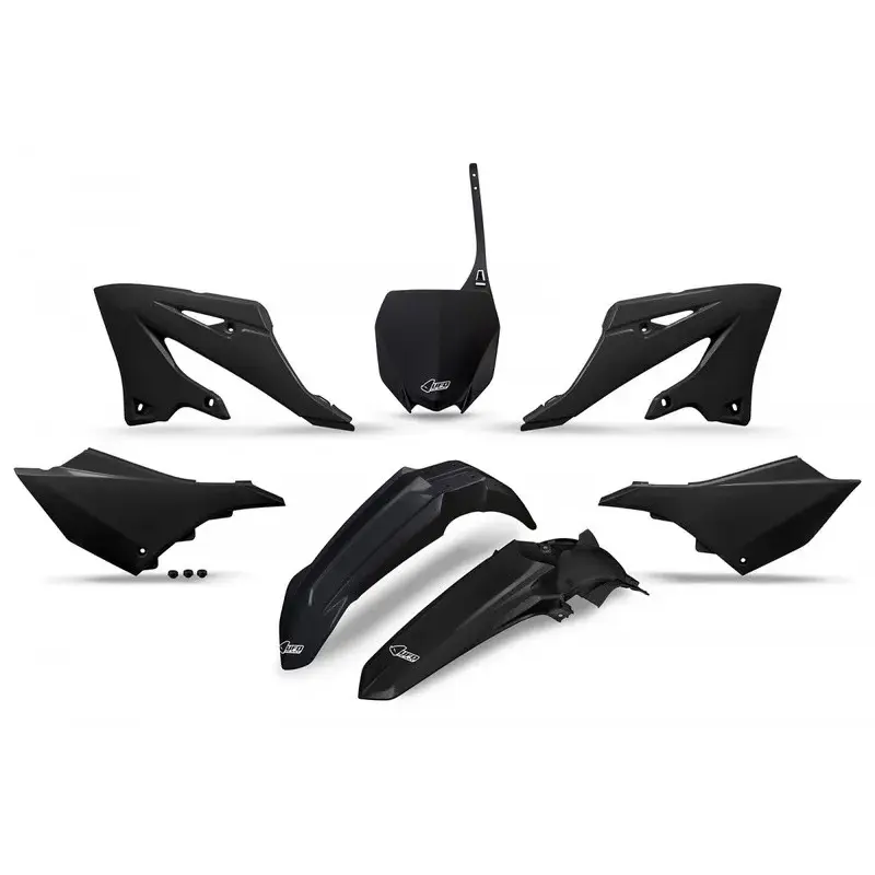 Kit plastiques UFO noir Yamaha YZ125/250