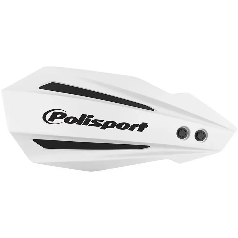Protège-mains POLISPORT MX Bullit blanc - Kaswasaki KX250 / 450