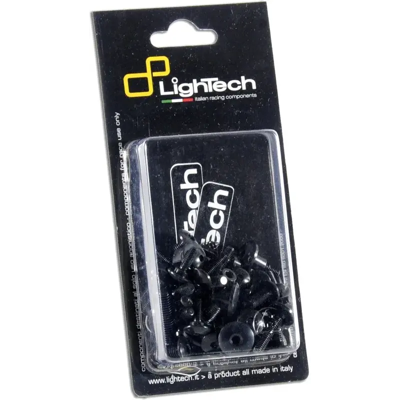 Kit vis de cadre LIGHTECH ergal noir - Aprilia RS660