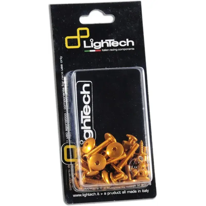 Kit vis de cadre LIGHTECH ergal or - Aprilia RS660