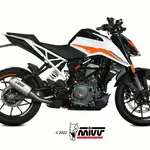 Silencieux MIVV MK3 Slip-On acier inoxydable - KTM 125 / 390 Duke