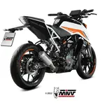 Silencieux MIVV MK3 Slip-On acier inoxydable - KTM 125 / 390 Duke