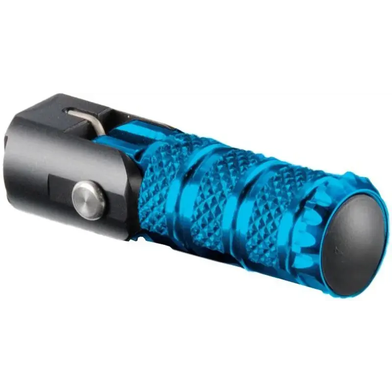 Repose-pieds repliable LIGHTECH M8x20 bleu