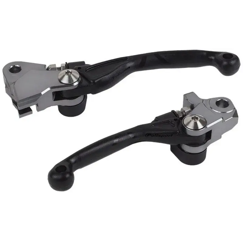 Jeu de leviers POLISPORT Pivor Incassable noir - Honda CR125R / 250R