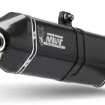 Silencieux MIVV Speed Edge Slip-On acier inoxydable noir - Aprilia Tuareg 660