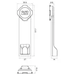 Adaptateur de trépied QUAD LOCK