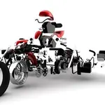 Vis de repose-pied M8x30 R&amp;G RACING pièce n°4 pour 448116