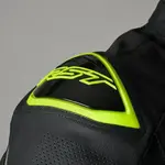 Veste RST S1 cuir homme - Neon yellow