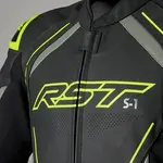 Veste RST S1 cuir homme - Neon yellow