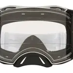 Masque OAKLEY Airbrake MX - Tuff Blocks White écran Race-Ready Roll-Off clair