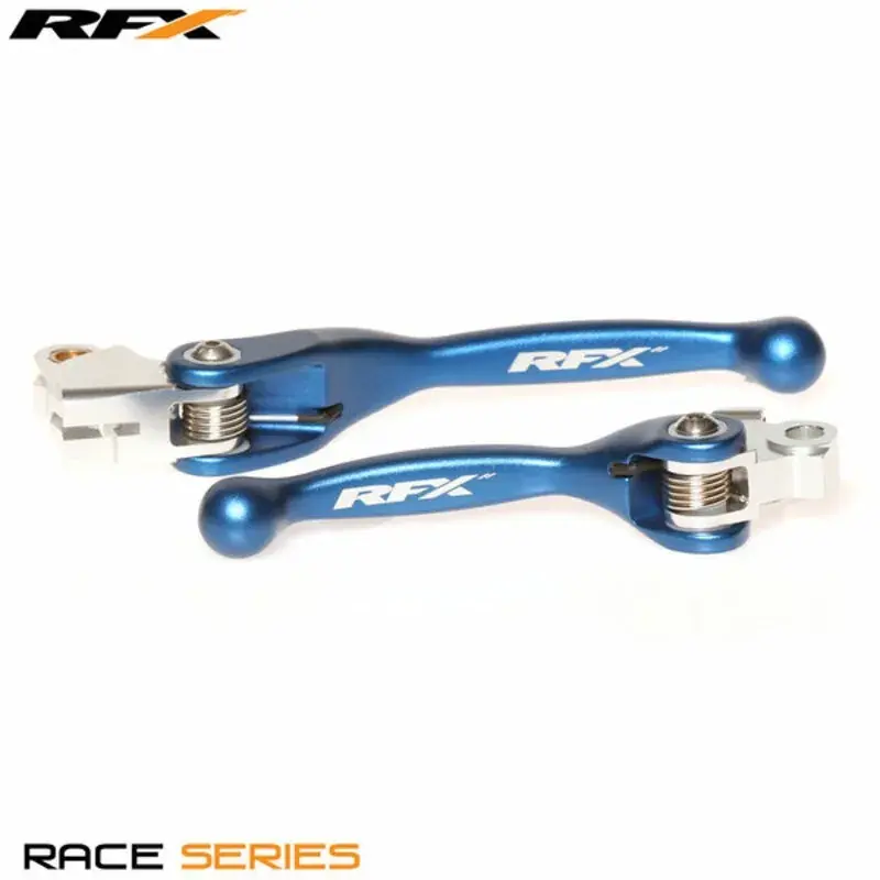 Ensemble de leviers flexibles forgés RFX Race (Bleu)