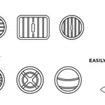 Support de smartphone QUAD LOCK grille d&#039;aération