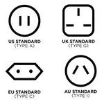 Adaptateur secteur QUAD LOCK 30W standard EU Type C