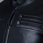 Veste RST Hillberry2 cuir CE homme - Noir