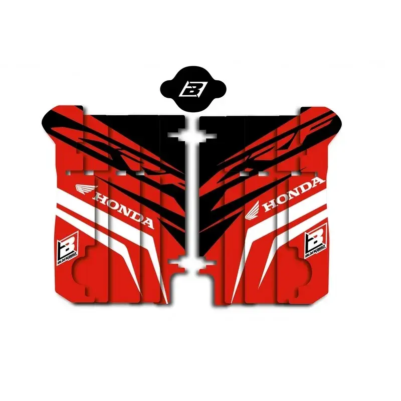 Kit déco de cache radiateur BLACKBIRD Dream Graphic 4 Honda CRF250
