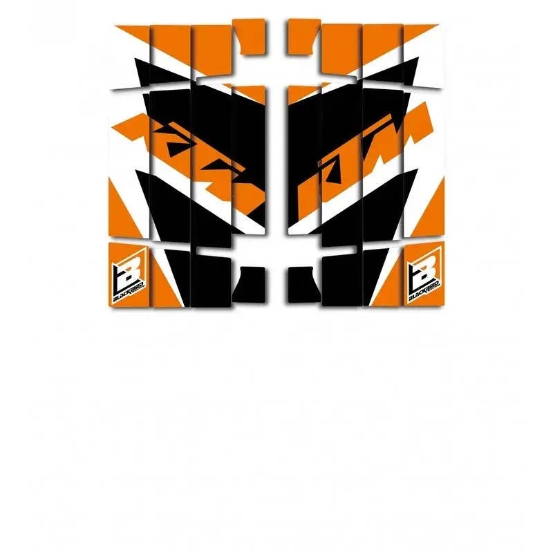 Kit déco de cache radiateur BLACKBIRD Dream Graphic 4 KTM