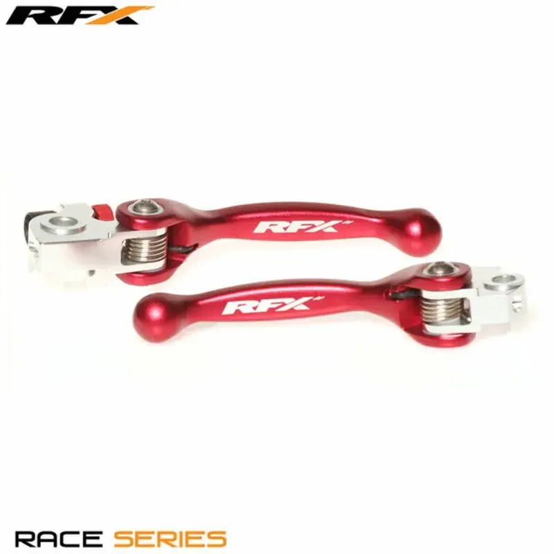 Ensemble de leviers flexibles forgés RFX Race (Rouge)