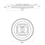 Tête standard QUAD LOCK MAG