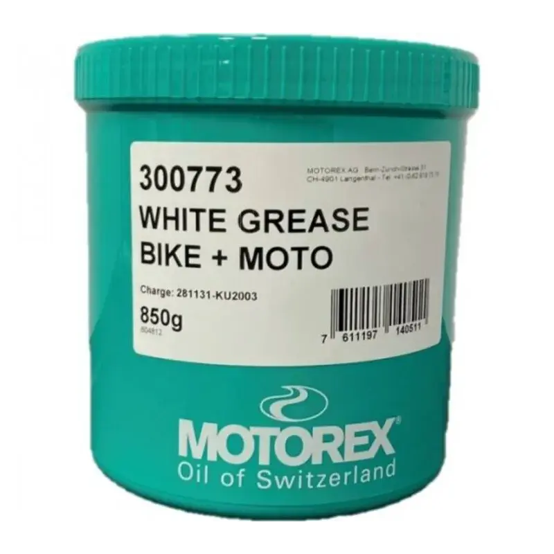 Graisse blanche au lithium MOTOREX White Grease - 850g