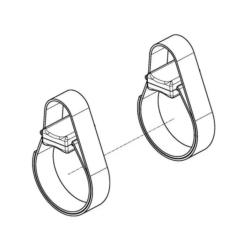 Adaptateurs pour les batteries auxiliaires POLINI E-Bike