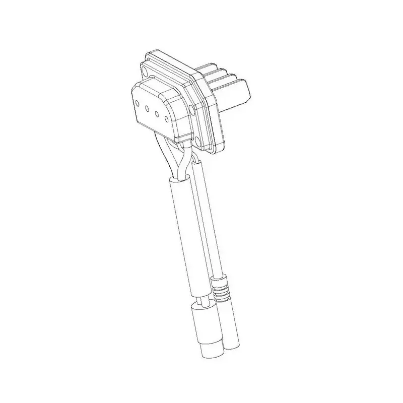 Connecteur Evo POLINI batterie E-Bike 500W - 110mm