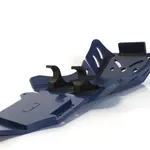 Sabot enduro AXP Xtrem PHD 8mm bleu Husqvarna FE250/350