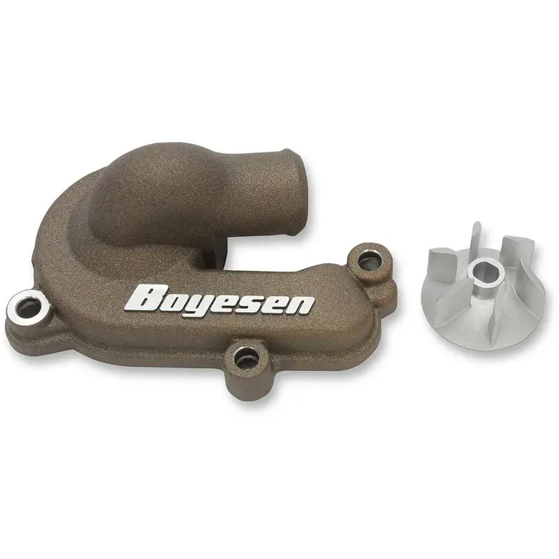 WATER PUMP COVER & IMPELLER KIT SUPERCOOLER ALUMINUM GOLD