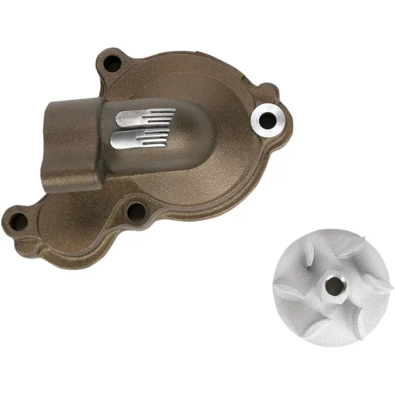 WATER PUMP COVER & IMPELLER KIT SUPERCOOLER ALUMINUM MAGNESIUM