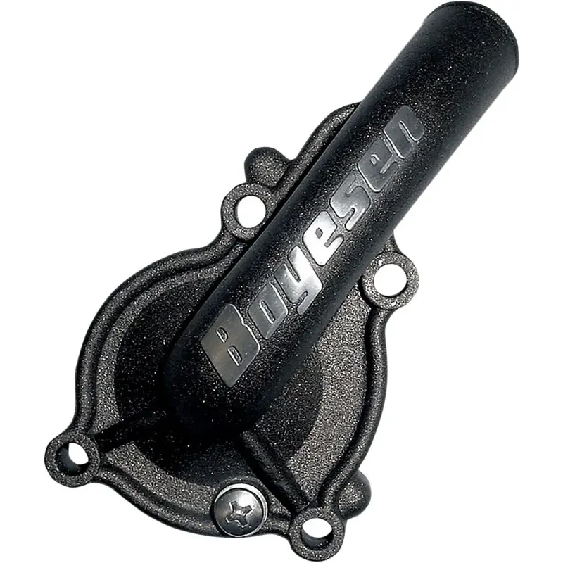 WATER PUMP COVER SUPERCOOLER ALUMINUM BLACK