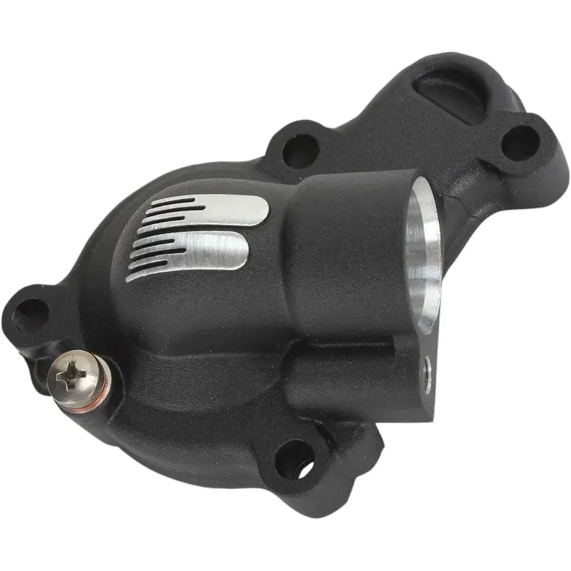 WATER PUMP COVER & IMPELLER KIT SUPERCOOLER ALUMINUM BLACK