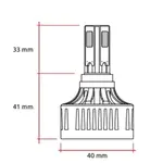 Kit ampoules pour phare origine RACETECH 12V 32W/6000K