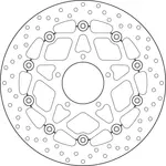 Disque de frein BREMBO Série Oro Flottant - 78B40893