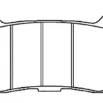 Plaquettes de frein NISSIN 2P-371ST métal fritté