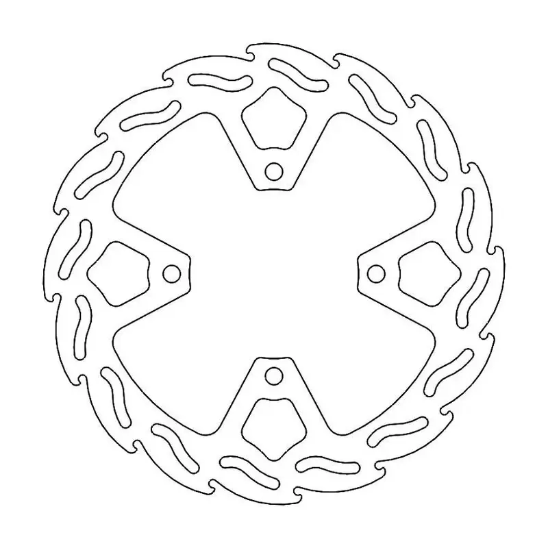 BRAKE ROTOR FIXED FLAME REAR