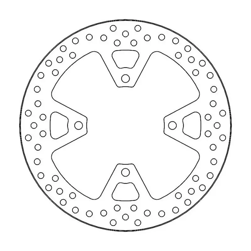 BRAKE ROTOR FIXED HALO REAR
