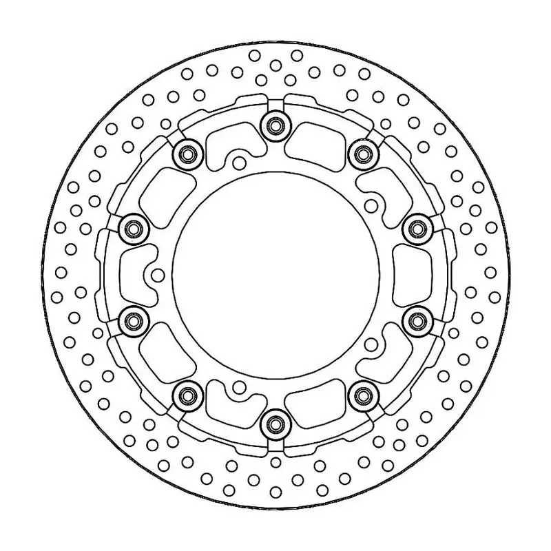 BRAKE ROTOR HALO T-FLOATER FRONT
