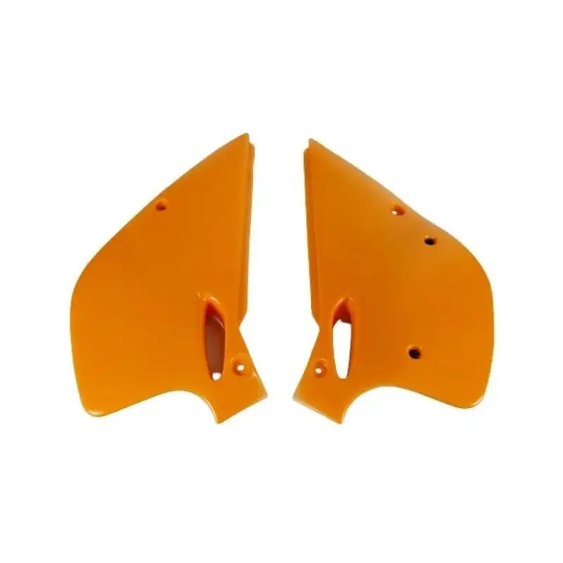 Plaques latérales UFO orange KTM