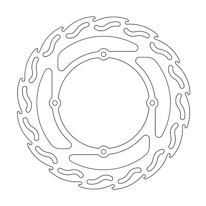 BRAKE ROTOR FLAME MX FRT