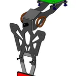 Support de plaque V PARTS noir Yamaha MT-10