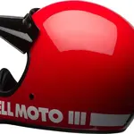 Casque BELL Moto-3 Classic - Rouge brillant