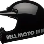 Casque BELL Moto-3 Classic - Noir brillant